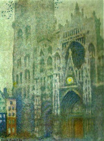 Claude Monet katedralen i rouen Spain oil painting art